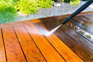 Pressure Washing Deck